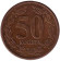 Монета 50 копеек. 2005 год, Приднестровская Молдавская Республика. (Магнитная) Монета 50 копеек. 2005 год, Приднестровская Молдавская Республика. (Магнитная)