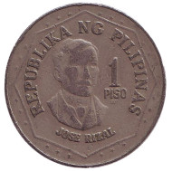 Монета 1 песо. 1979 год, Филиппины.