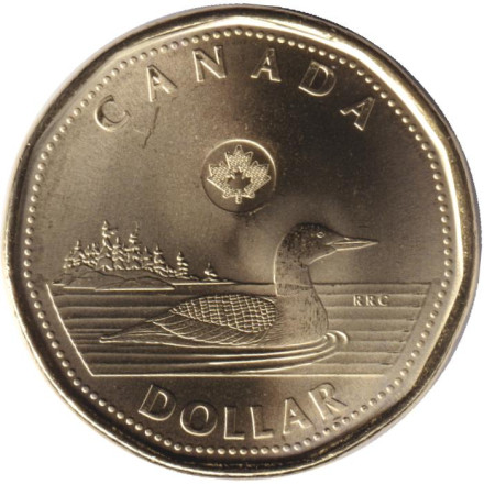 Монета 1 доллар. 2024 год, Канада. Карл III. Монета 1 доллар. 2024 год, Канада. Карл III.