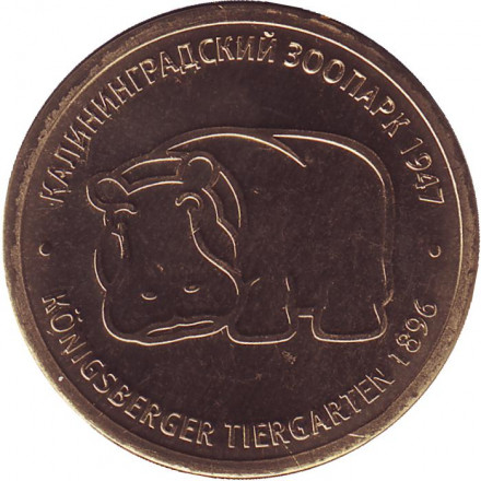 Жетон. Рысь. Калининградский зоопарк. Калининград, Россия. 