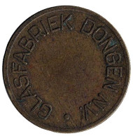 Glasfabriek Dongen N.V. Жетон торгового автомата, Нидерланды. Glasfabriek Dongen N.V. Жетон торгового автомата, Нидерланды.