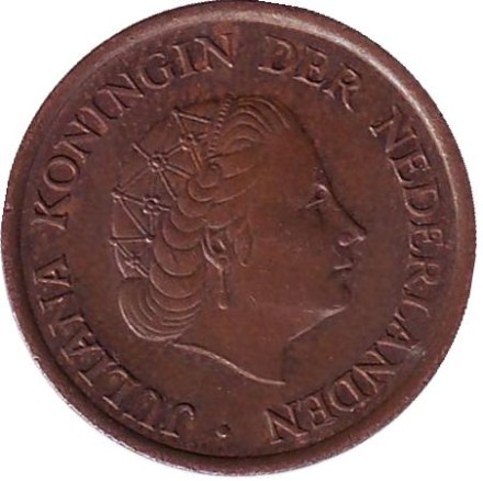 Монета 5 центов. 1979 год, Нидерланды.