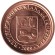 Монета 5 сентимо. 2009 год, Венесуэла. Монета 5 сентимо. 2009 год, Венесуэла.