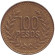 Монета 100 песо. 2006 год, Колумбия.