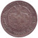 Монета 50 сентаво. 1883 год, Колумбия. Монета 50 сентаво. 1883 год, Колумбия.