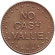Игровой жетон "No Cash Value - Catcoin".