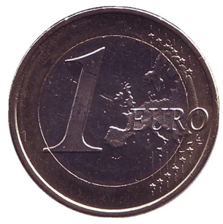 Монета 1 евро. 2016 год, Андорра. Монета 1 евро. 2016 год, Андорра.
