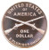 Монета 1 доллар. 2012 год, США. Морской пехотинец. Монета 1 доллар. 2012 год, США. Морской пехотинец.