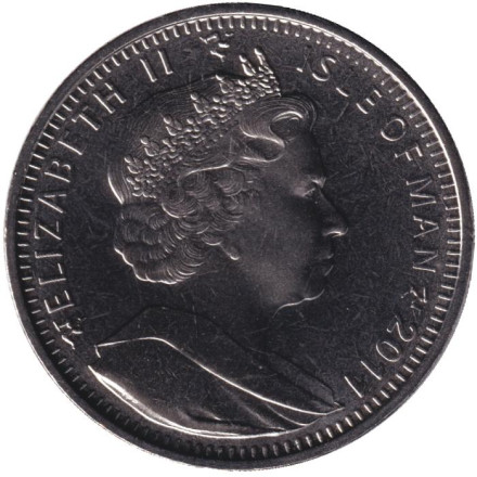 Монета 1 крона. 2011 год, Остров Мэн. Свадьба Принца Уильяма и Кэтрин Миддлтон. Монета 1 крона. 2011 год, Остров Мэн. Свадьба Принца Уильяма и Кэтрин Миддлтон.