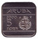 Монета 5 флоринов. 2000 год, Аруба.