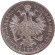 Монета 1 флорин. 1859 год (A), Австро-Венгерская империя. Австрийский тип. Монета 1 флорин. 1859 год (A), Австро-Венгерская империя. Австрийский тип.