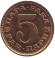 Монета 5 пара. 1979 год, Югославия. UNC. Монета 5 пара. 1979 год, Югославия. UNC.