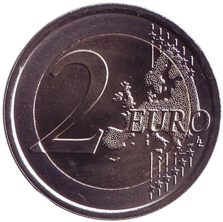 Монета 2 евро. 2018 год, Словения. Всемирный день пчёл. Монета 2 евро. 2018 год, Словения. Всемирный день пчёл.