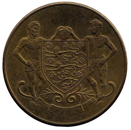 Leeds United. Arsenal. Победа в финале кубка Англии 1972 г. Футбольный жетон, Великобритания. Leeds United. Arsenal. Победа в финале кубка Англии 1972 г. Футбольный жетон, Великобритания.