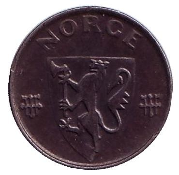 Монета 1 эре. 1944 год, Норвегия. aUNC. Монета 1 эре. 1944 год, Норвегия. aUNC.