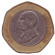 Монета 1/2 динара. 1997 год, Иордания. Монета 1/2 динара. 1997 год, Иордания.