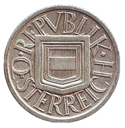 Монета 1/2 шиллинга. 1925 год, Австрия. Монета 1/2 шиллинга. 1925 год, Австрия.