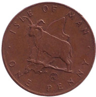 Монета 1 пенни. 1979 год, Остров Мэн. (AС) Мэнский лохтан. Монета 1 пенни. 1979 год, Остров Мэн. (AС) Мэнский лохтан.