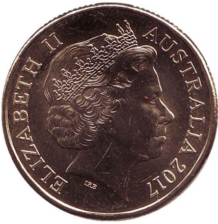 Монета 1 доллар. 2017 год, Австралия. Употребляя специальную еду, опоссум останется видимым навсегда.