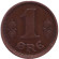 Монета 1 эре. 1916 год, Дания. Монета 1 эре. 1916 год, Дания.
