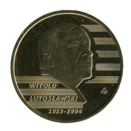 Монета 2 злотых, 2013 год, Польша. Витольд Лютославский. Монета 2 злотых, 2013 год, Польша. Витольд Лютославский.