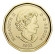Монета 1 доллар. 2022 год, Канада. (Цветная). Оскар Питерсон.