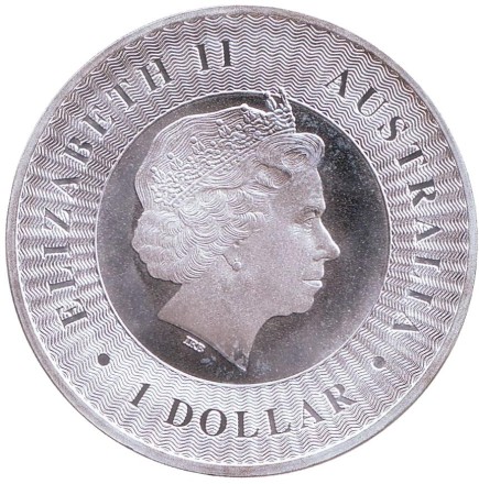 Монета 1 доллар. 2016 год, Австралия. Кенгуру. (Серебро). Монета 1 доллар. 2016 год, Австралия. Кенгуру. (Серебро).