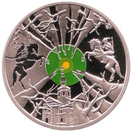 Монета 5 гривен. 2019 год, Украина. Холодный Яр. Монета 5 гривен. 2019 год, Украина. Холодный Яр.