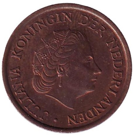 Монета 5 центов. 1978 год, Нидерланды.