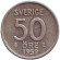 Монета 50 эре. 1952 год, Швеция. Монета 50 эре. 1952 год, Швеция.