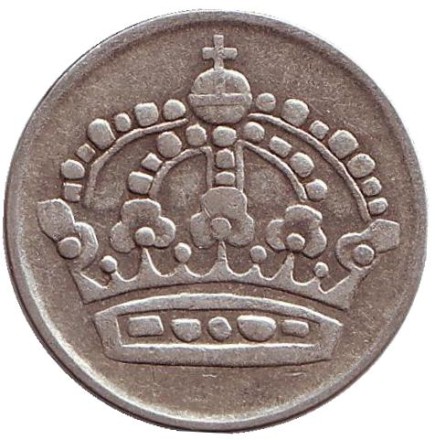 Монета 50 эре. 1952 год, Швеция. Монета 50 эре. 1952 год, Швеция.