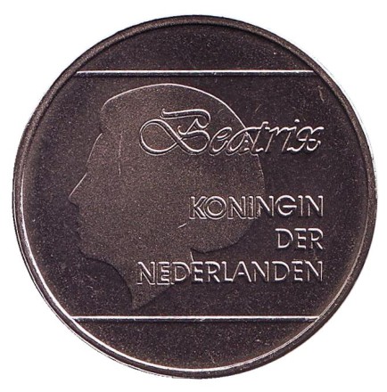 Монета 2,5 флорина. 2000 год, Аруба. Монета 2,5 флорина. 2000 год, Аруба.