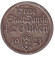 Монета 1/2 гульдена. 1923 год, Данциг. Монета 1/2 гульдена. 1923 год, Данциг.