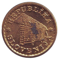 Монета 1/50 липа (0,02 липы). 1992 год, Словения. Монета 1/50 липа (0,02 липы). 1992 год, Словения.