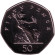 Монета 50 пенсов. 2000 год, Великобритания. BU.