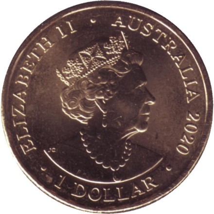 Монета 1 доллар. 2020 год, Австралия. Доллар для пожертвования.
