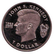 Монета 1 доллар. 2013 год, Британские Виргинские острова. Джон Кеннеди. Монета 1 доллар. 2013 год, Британские Виргинские острова. Джон Кеннеди.
