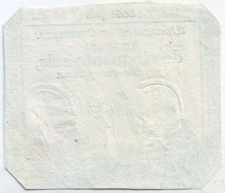 Бона 50 солей. 1793 год, Франция. Ассигнат.