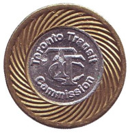 Жетон метрополитена г. Торонто. Канада.