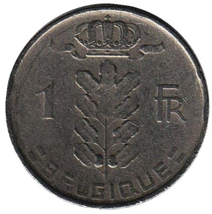 1 франк. 1952 год, Бельгия. (Belgique)