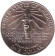 Монета 1 доллар. 1986 год (P), США. 100 лет Статуе Свободы.