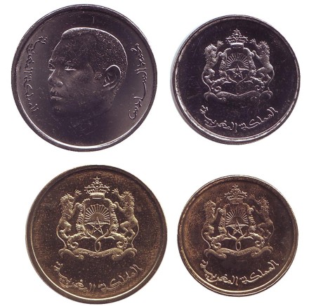 Набор монет Марокко. (4 шт.), 2016 год. Набор монет Марокко. (4 шт.), 2016 год.