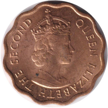 Монета 1 цент. 1964 год, Британский Гондурас (Белиз). Монета 1 цент. 1964 год, Британский Гондурас (Белиз).