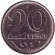 Монета 20 тенге, 2020 год, Казахстан. UNC.