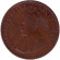 Монета 1 цент. 1928 год, Канада.