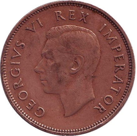 Монета 1/2 пенни, 1940 год, Южная Африка. Корабль "Дромедарис". Монета 1/2 пенни, 1940 год, Южная Африка. Корабль "Дромедарис".