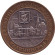 Монета 10 рублей. 2005 год, Россия. Серия "Древние города России". Калининград. Монета 10 рублей. 2005 год, Россия. Серия "Древние города России". Калининград.