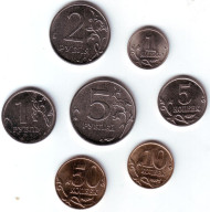 Набор монет России (7 штук), 2014 год (ММД), Россия. Набор монет России (7 штук), 2014 год (ММД), Россия.