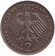 Монета 2 марки. 1983 год (F), ФРГ. Теодор Хойс. Монета 2 марки. 1983 год (F), ФРГ. Теодор Хойс.