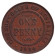 Монета 1 пенни. 1934 год, Австралия.